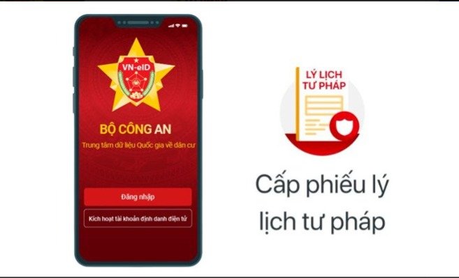 Hướng dẫn các bước đề nghị cấp phiếu lý lịch tư pháp trên VNeID